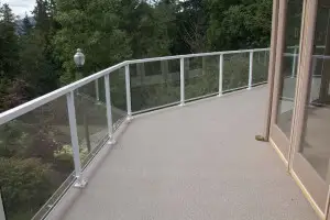 photo of a large commercial deck