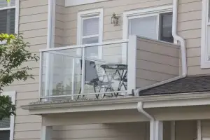 photo of a Seattle apartment deck