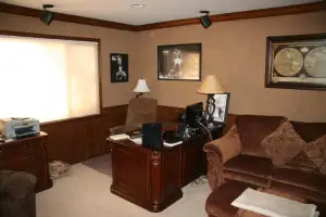 photo of a cozy den