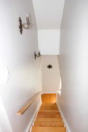 picture of a beautiful staircase with intricate woodwork