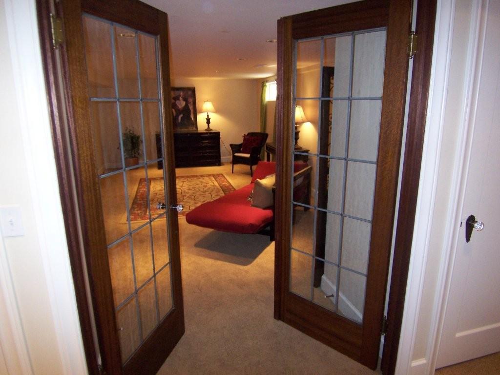 photo of a basement remodel
